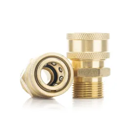 3/8" Threaded SRG Brass Seal Quick Coupler