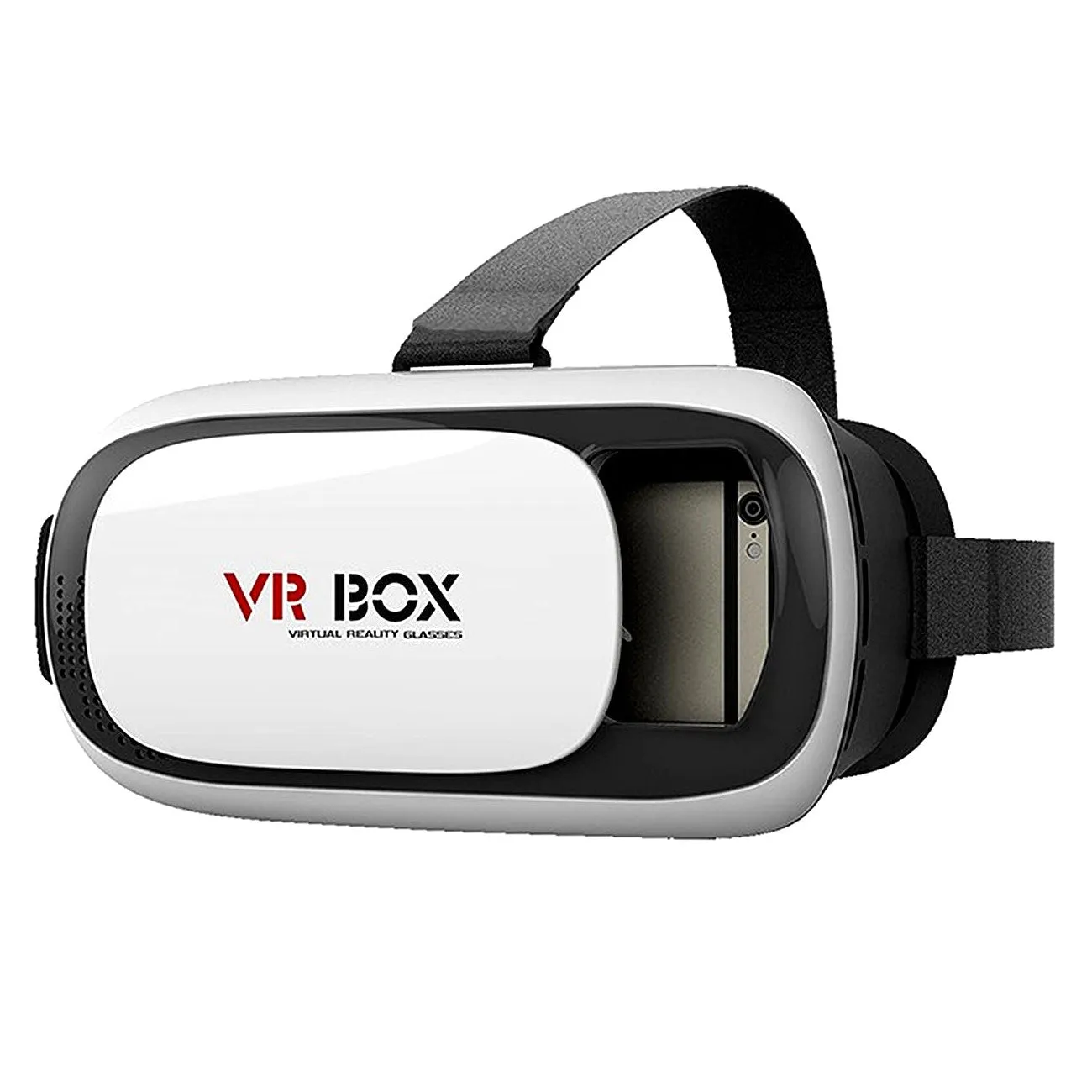 3D VR BOX Virtual Reality Headset Glasses Anti-Radiation Adjustable Screen Headband Latest VR Box for All Android & Iphone for Movies, Gaming Etc