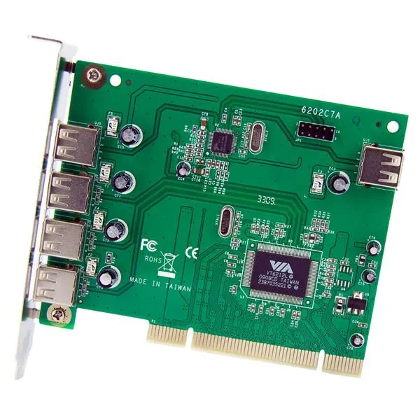 7 Port Pci Usb Card Adapter