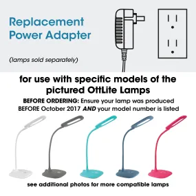 Adapter for OttLite Easel Lamp, Soft Touch and Other OttLite Lamps - Please Check Production Date