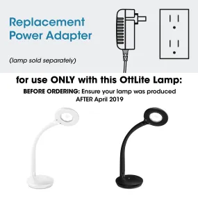 Adapter for OttLite Soft Touch Lamp with Round Shade - Produced After April 2019