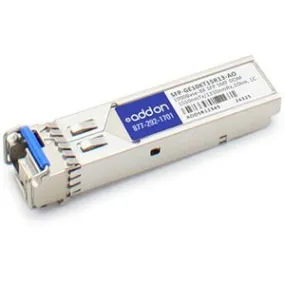 Addon Juniper Networks Sfp-Ge10Kt15R13 Compatible Taa Compliant 1000Base-Bx Sfp Transceiver (Smf, 1550Nmtx/1310Nmrx, 10Km, Lc, Dom)