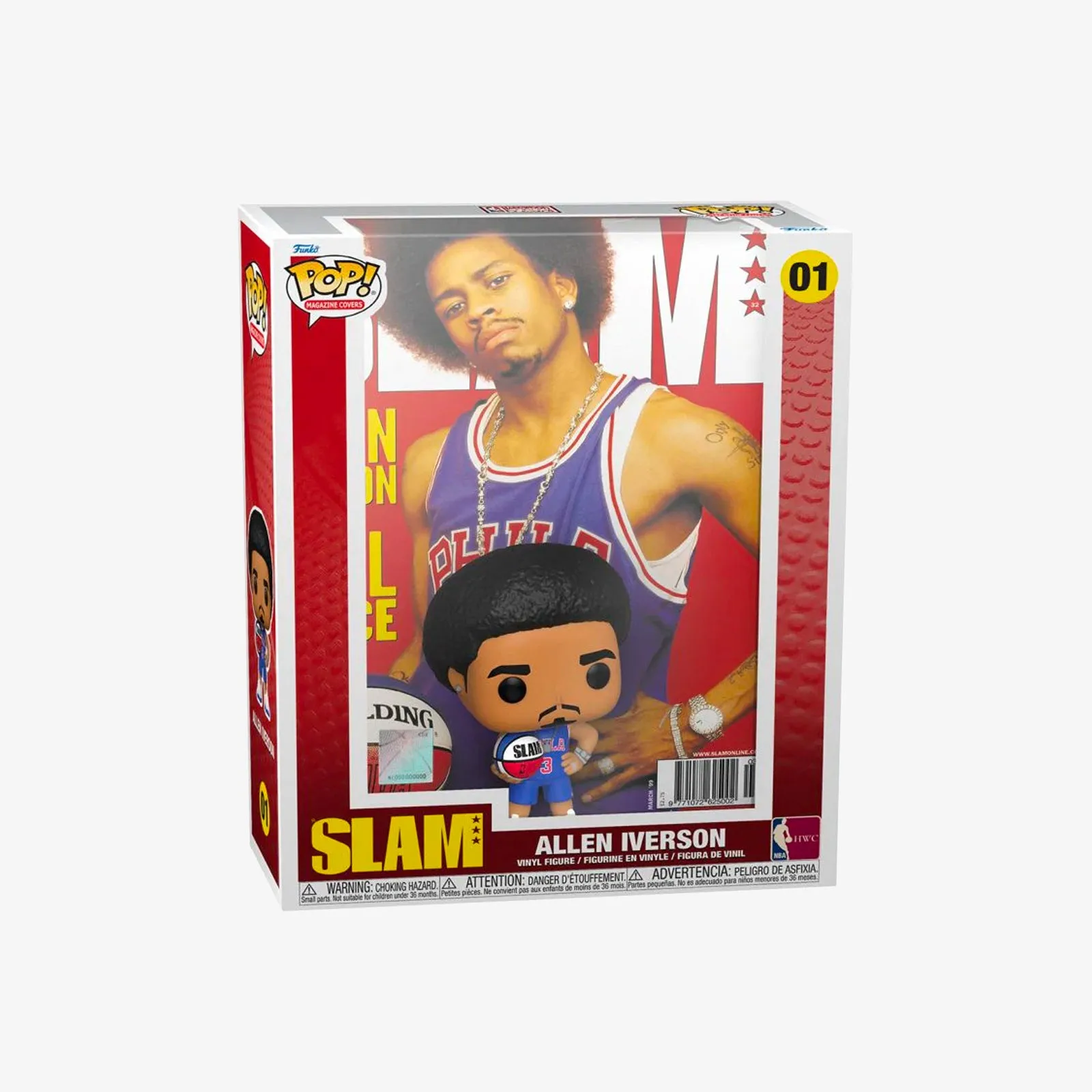 Allen Iverson Philadelphia 76ers SLAM NBA Pop! Vinyl