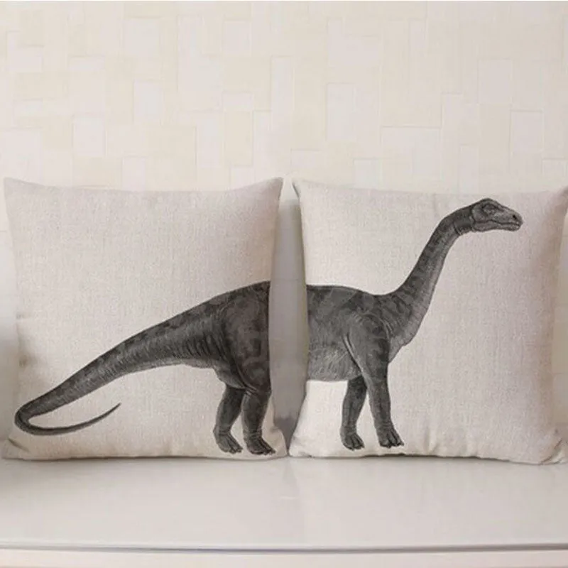 Apatosaurus Throw Pillow Case