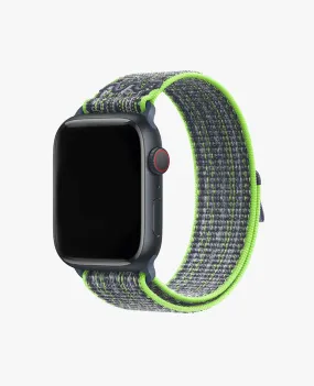 Apple Nike Sport Loop - Bright Green/ Blue