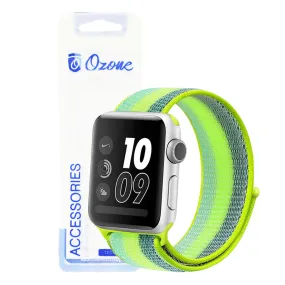 Apple Watch 41mm / 40mm / 38mm | Nylon Sports Straps |Pollen Green