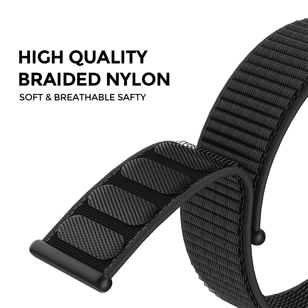 Apple Watch 41mm / 40mm / 38mm | Nylon Sports Straps |Pollen Green