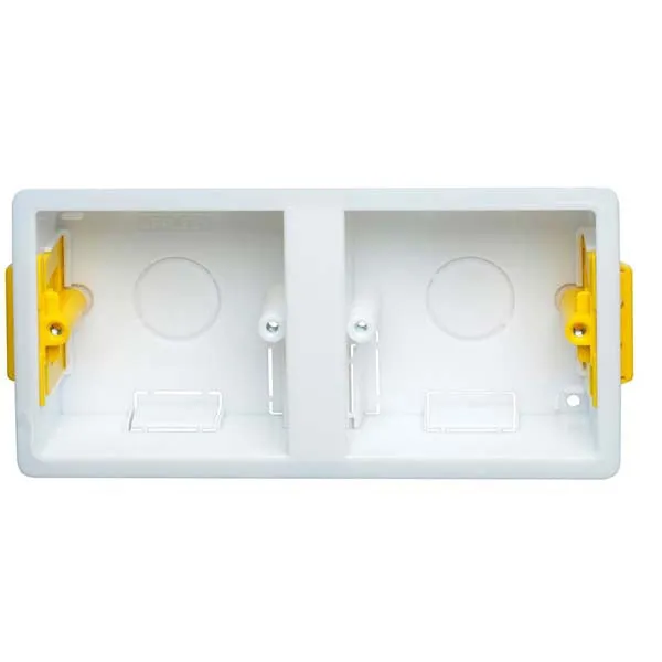 Appleby 1 1 Dual Accessory Dry Lining Installation Box with Adjustable Lugs 35mm