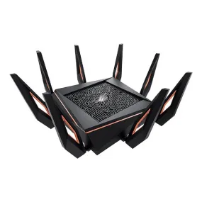 ASUS ROG Rapture GT-AX11000 Pro wireless router Gigabit Ethernet Tri-band (2.4 GHz / 5 GHz / 5 GHz) Black