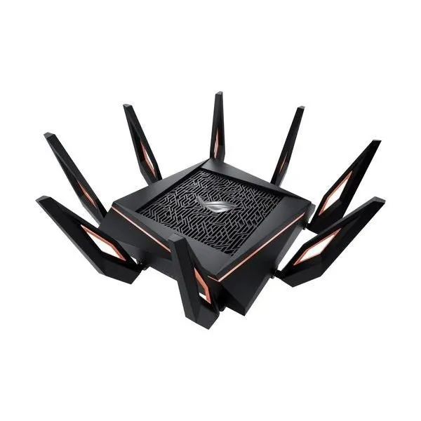 ASUS ROG Rapture GT-AX11000 Pro wireless router Gigabit Ethernet Tri-band (2.4 GHz / 5 GHz / 5 GHz) Black