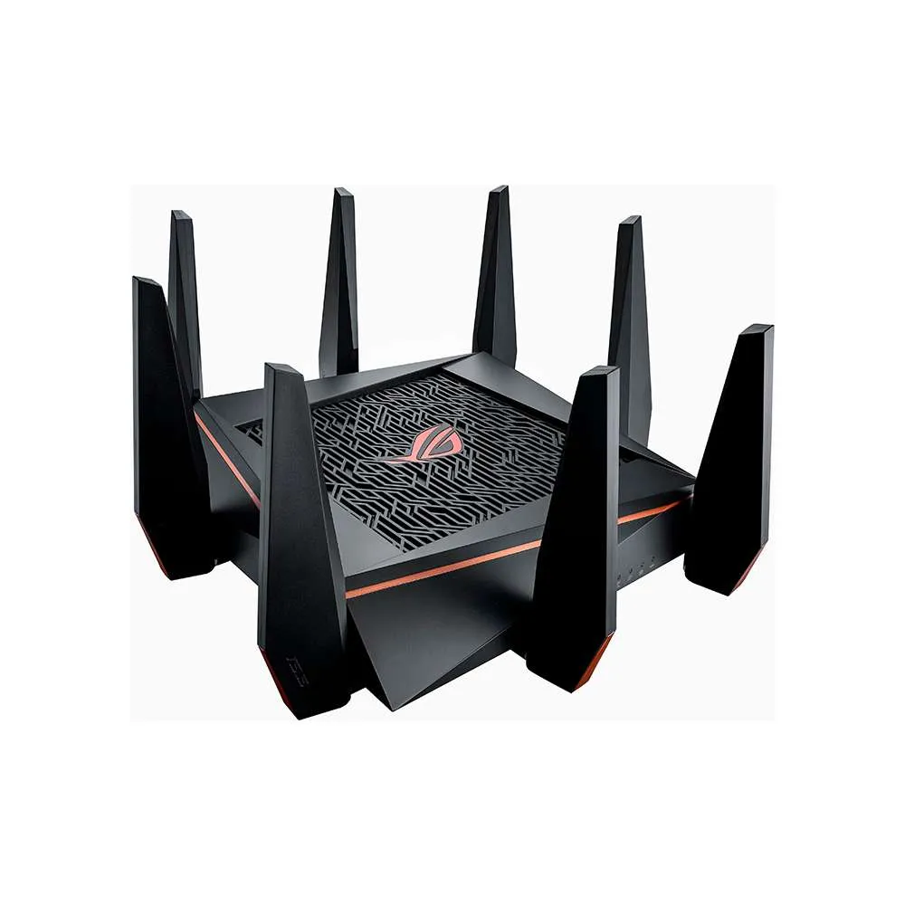 ASUS ROG Rapture GT-AX11000 Pro wireless router Gigabit Ethernet Tri-band (2.4 GHz / 5 GHz / 5 GHz) Black