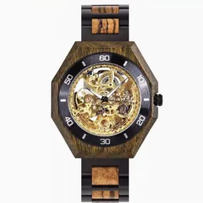 Automatic Mechanical Wood Watch For Men