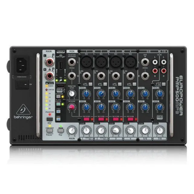 Behringer Europower PMP500MP3 Powered Mixer