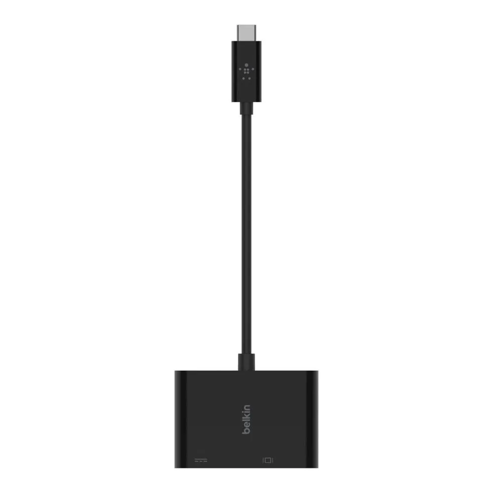 Belkin USBC to VGA 60W PD Adapter Black