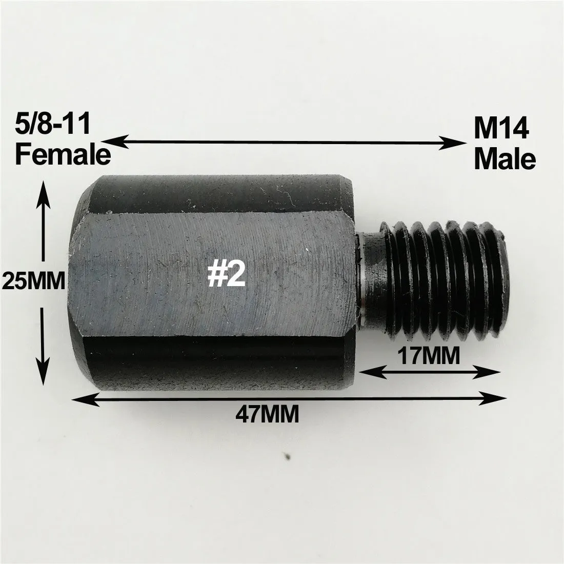 BGTEC Core Bits Adapter Connection Converter Different Thread Grinding Wheel Adapter