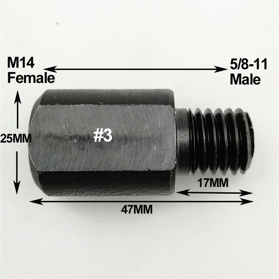 BGTEC Core Bits Adapter Connection Converter Different Thread Grinding Wheel Adapter