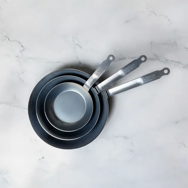 Blue Carbon Steel Fry Pan