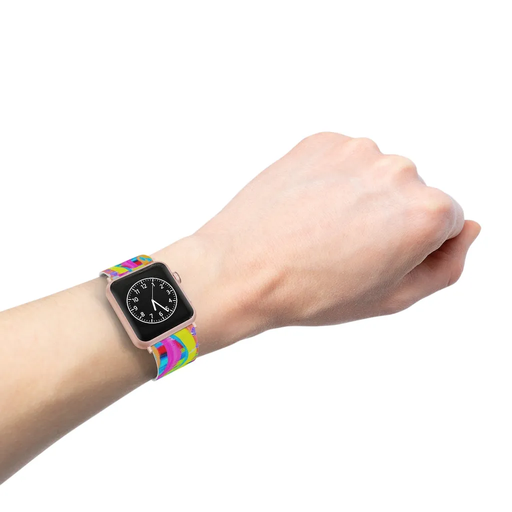 Blue Rainbow Watch Band for Apple Watch