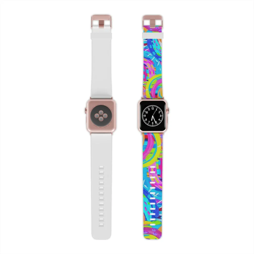 Blue Rainbow Watch Band for Apple Watch