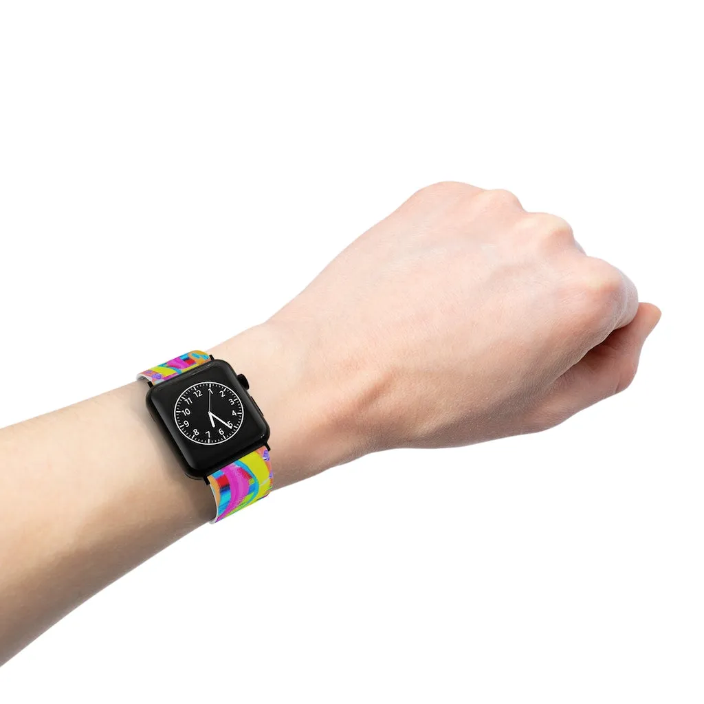 Blue Rainbow Watch Band for Apple Watch