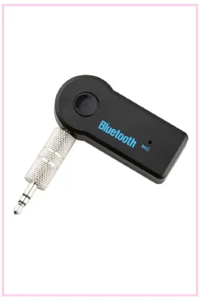 Bluetooth Audio Receiver (Flight Audio Adapter for Wireless Headphones)