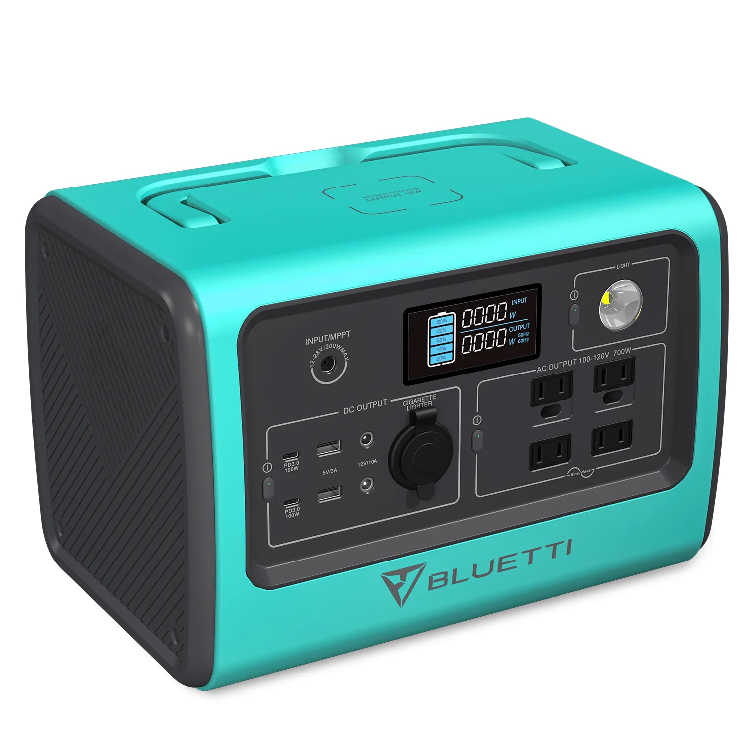 BLUETTI EB70(BLUE) Portable Power Station | 700W/716Wh/LiFePO4