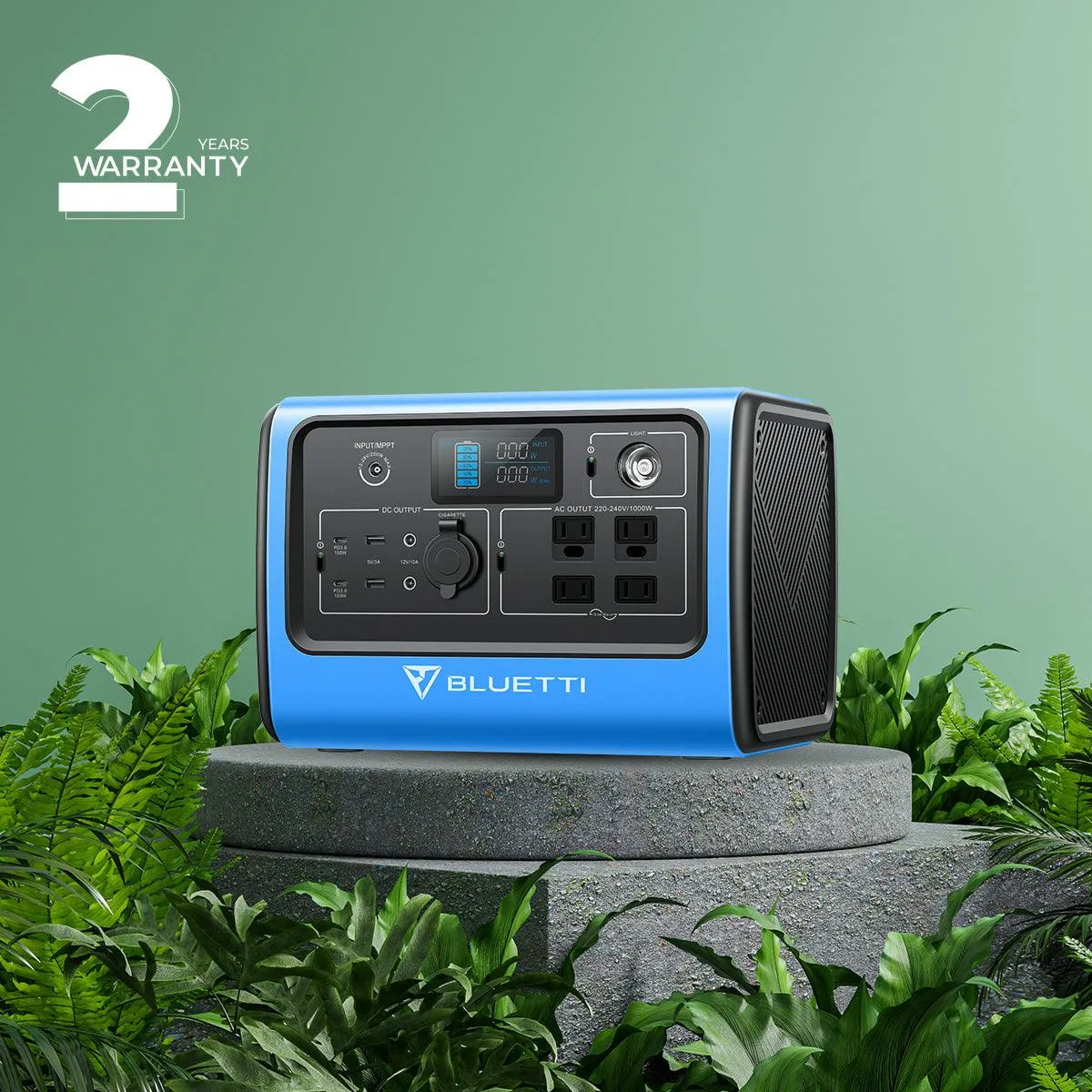 BLUETTI EB70(BLUE) Portable Power Station | 700W/716Wh/LiFePO4