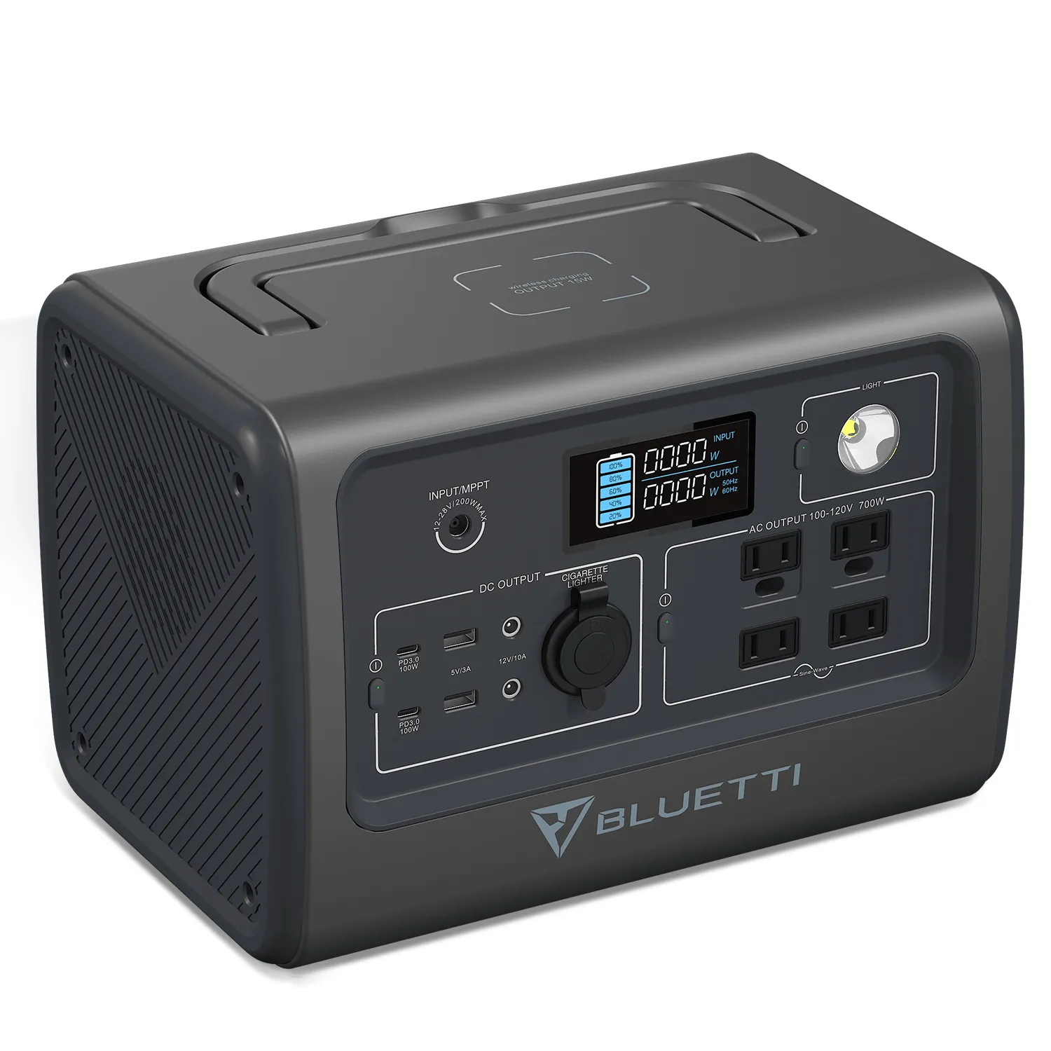 BLUETTI EB70(BLUE) Portable Power Station | 700W/716Wh/LiFePO4