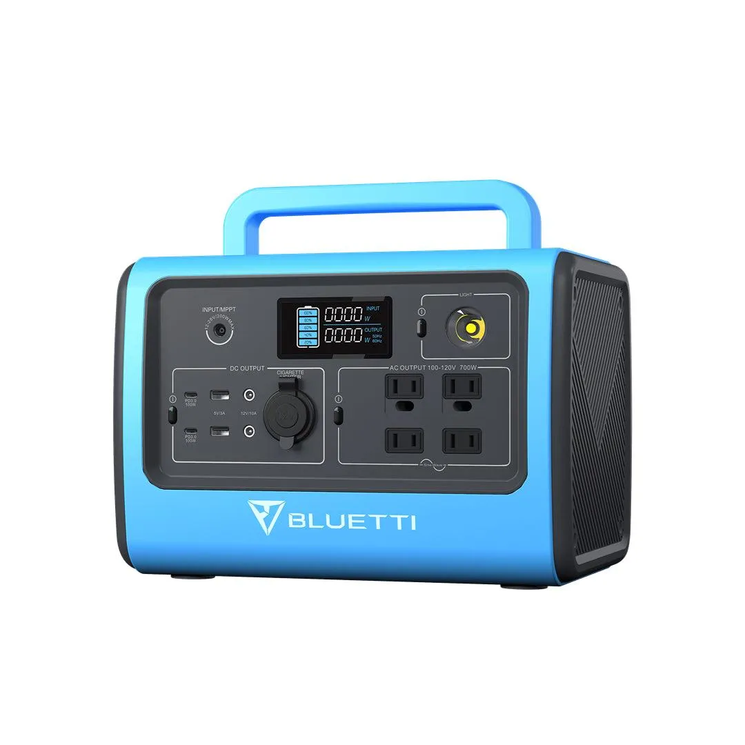 BLUETTI EB70(BLUE) Portable Power Station | 700W/716Wh/LiFePO4