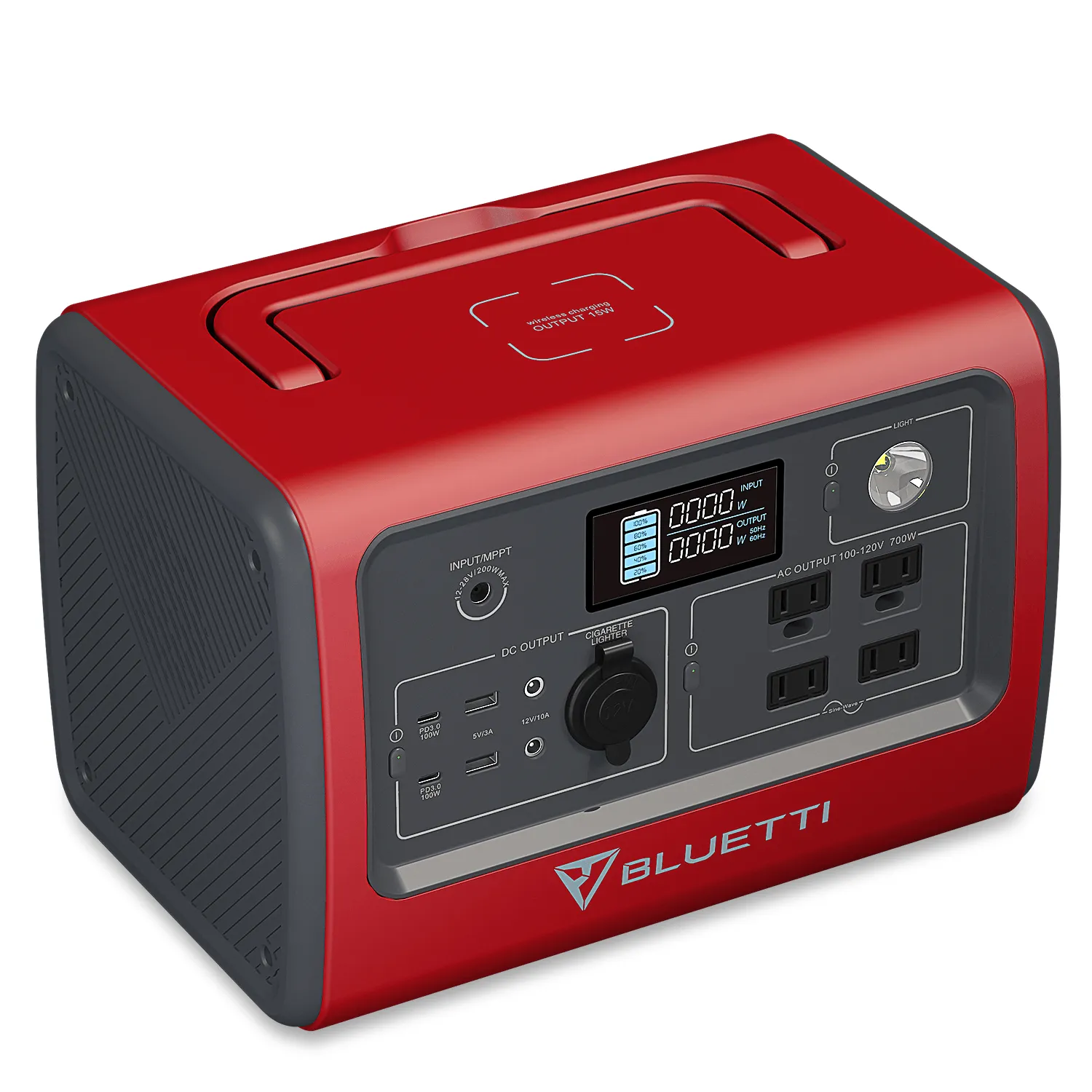 BLUETTI EB70(BLUE) Portable Power Station | 700W/716Wh/LiFePO4