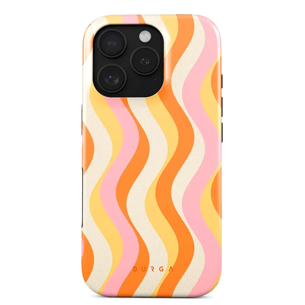 Burga iPhone 16 Pro Max Tough Fashion Case - Flower Power