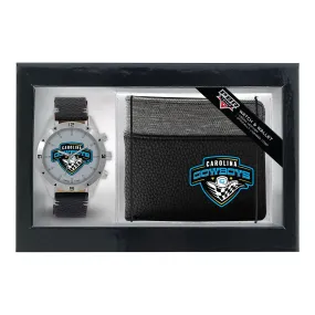 Carolina Cowboys Watch and Wallet Set