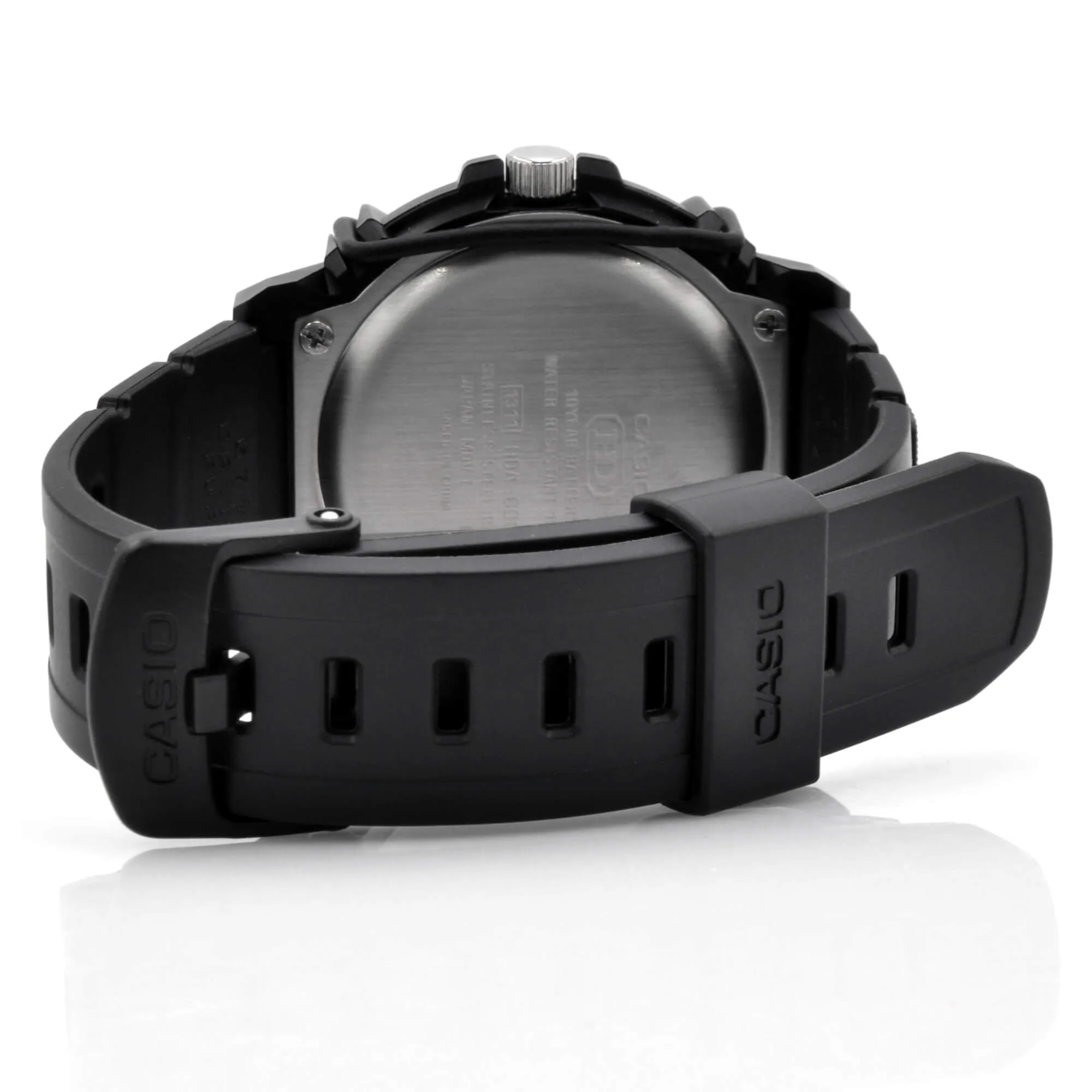 Casio Black Resin Case Black Band Watch | HDA-600-1BVCF