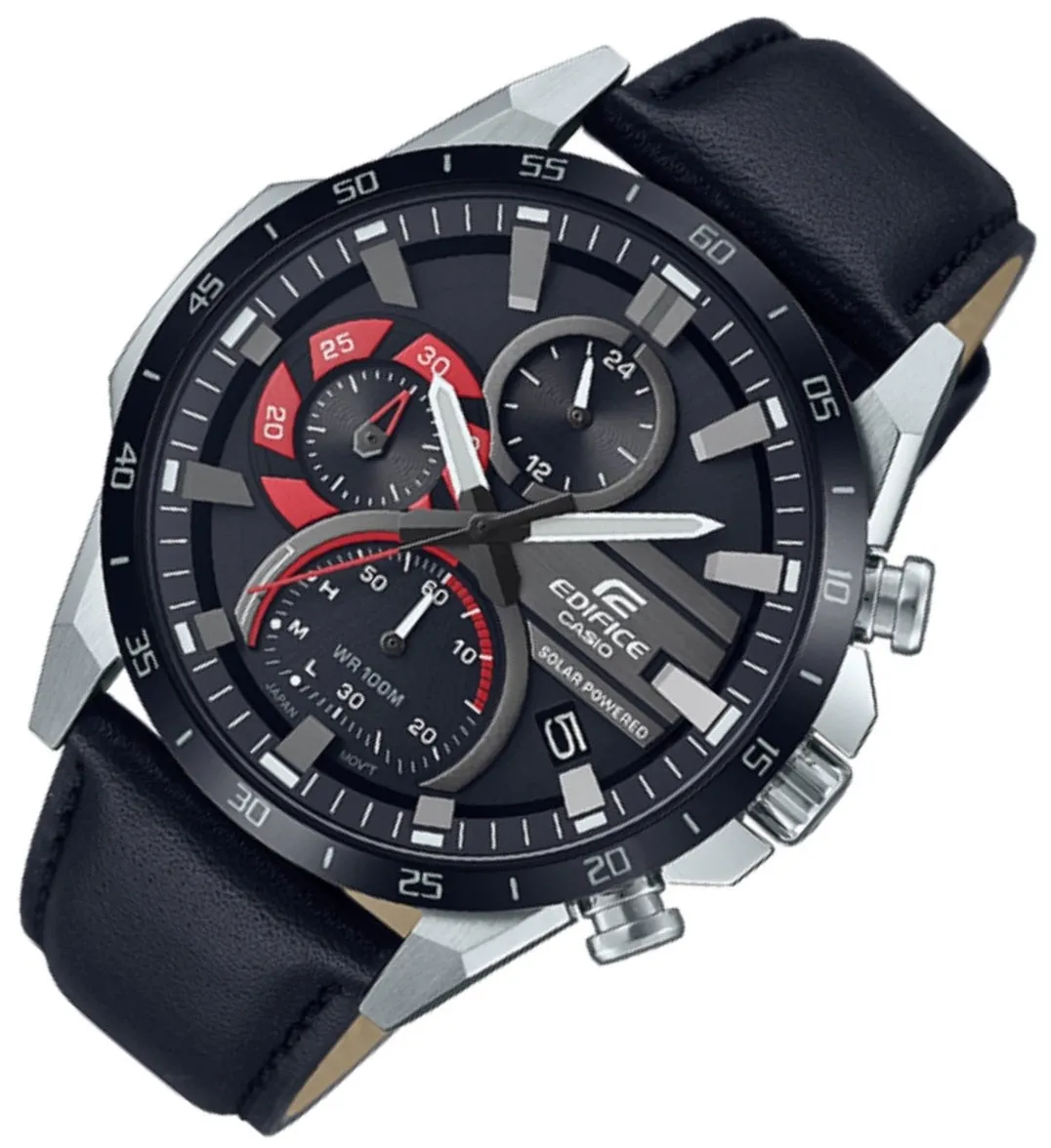 Casio Edifice EQS-940BL-1A Chronograph Solar Watch For Men