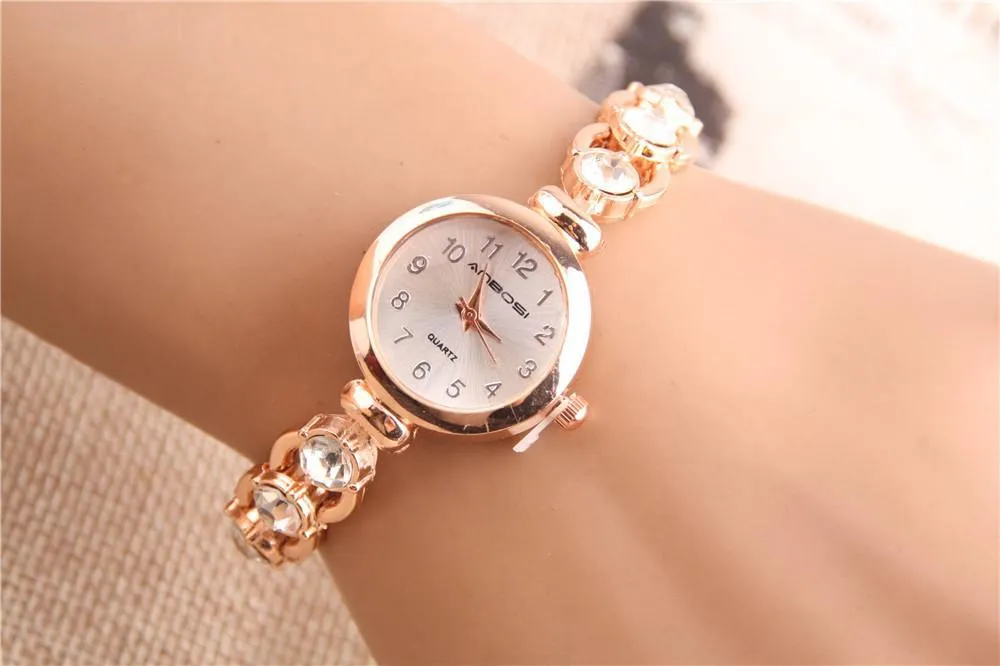 Casual Fashion Bracelet Watch Upscale Hollow Watch