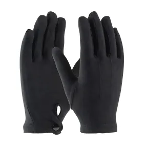 Century Glove 130-650BM 100% Stretch Nylon Dress Glove with Raised Stitching on Back - Snap Closure