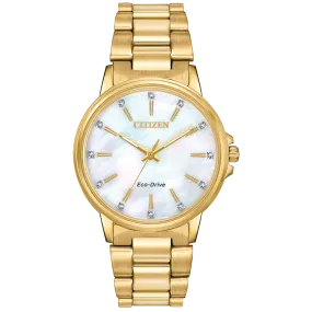 Chandler Ladies Eco-Drive Gold-tone