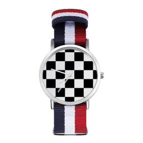 Checkered Ungraduated Adult Leisure Watch Adult leisure Watch