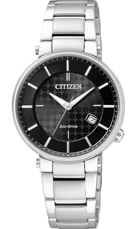 Citizen Eco Drive Sapphire Crystal Stainless Steel Ladies Watch EW1790-57E