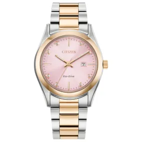 CITIZEN Eco-Drive Sport Luxury Ladies Stainless Steel