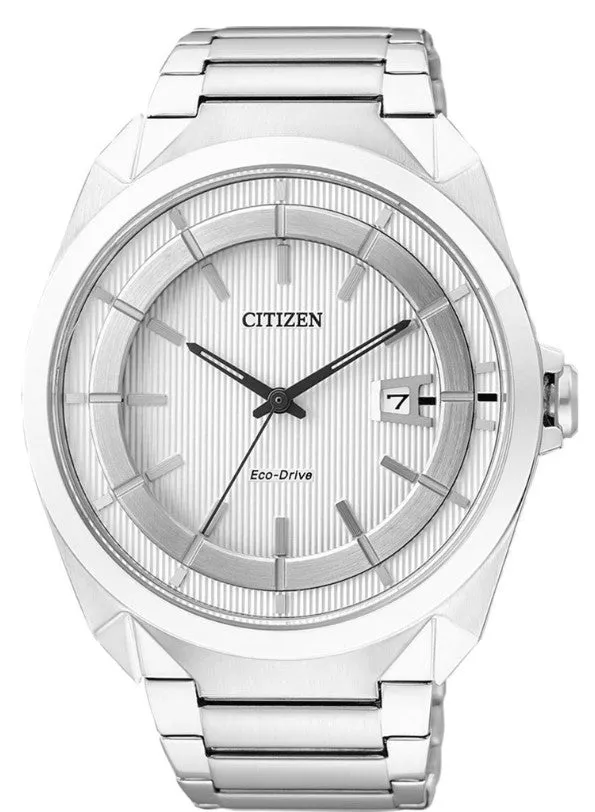 Citizen Eco Drive Stainless Steel Men's Watch AW1010-57B