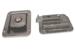 Compact Stainless Steel Paddle Latch