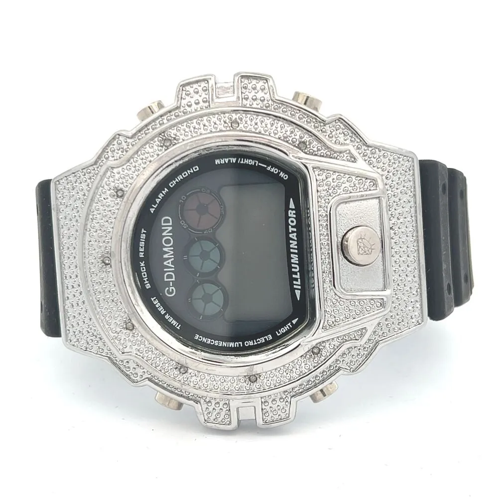 Digital Sports Real Diamond Watch