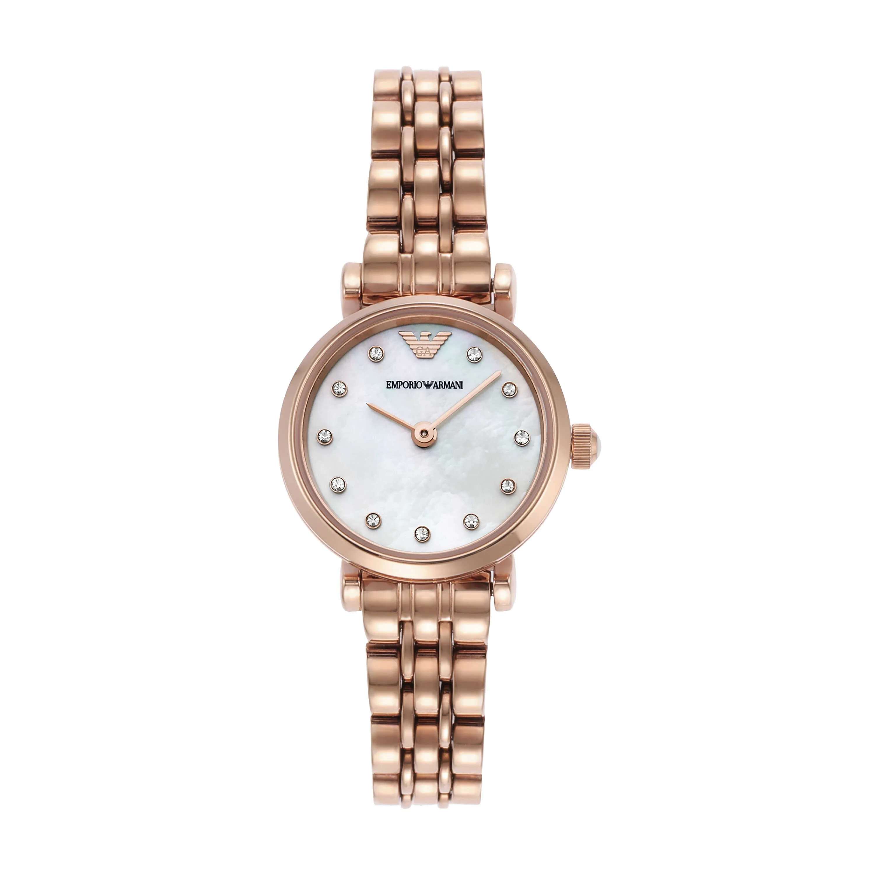 Emporio Armani Rose Gold-Tone Analogue Watch AR11203