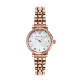 Emporio Armani Rose Gold-Tone Analogue Watch AR11203