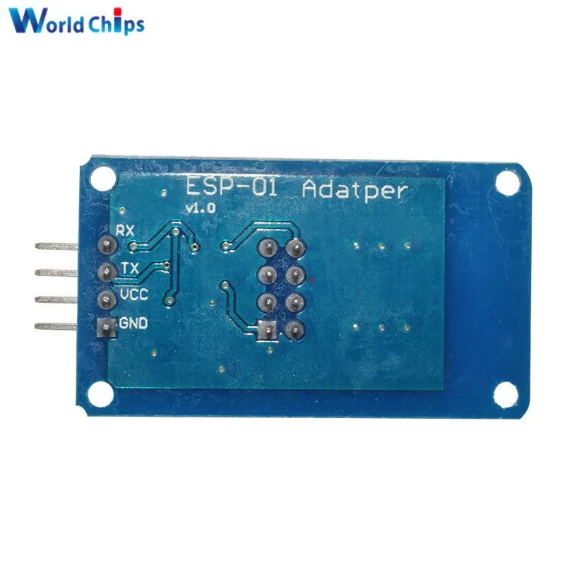 ESP8266 ESP-01 ESP01 ESP-01S Serial WiFi Wireless Adapter Module 3.3V 5V Serial Board For Arduino UNO R3 Microcontroller One