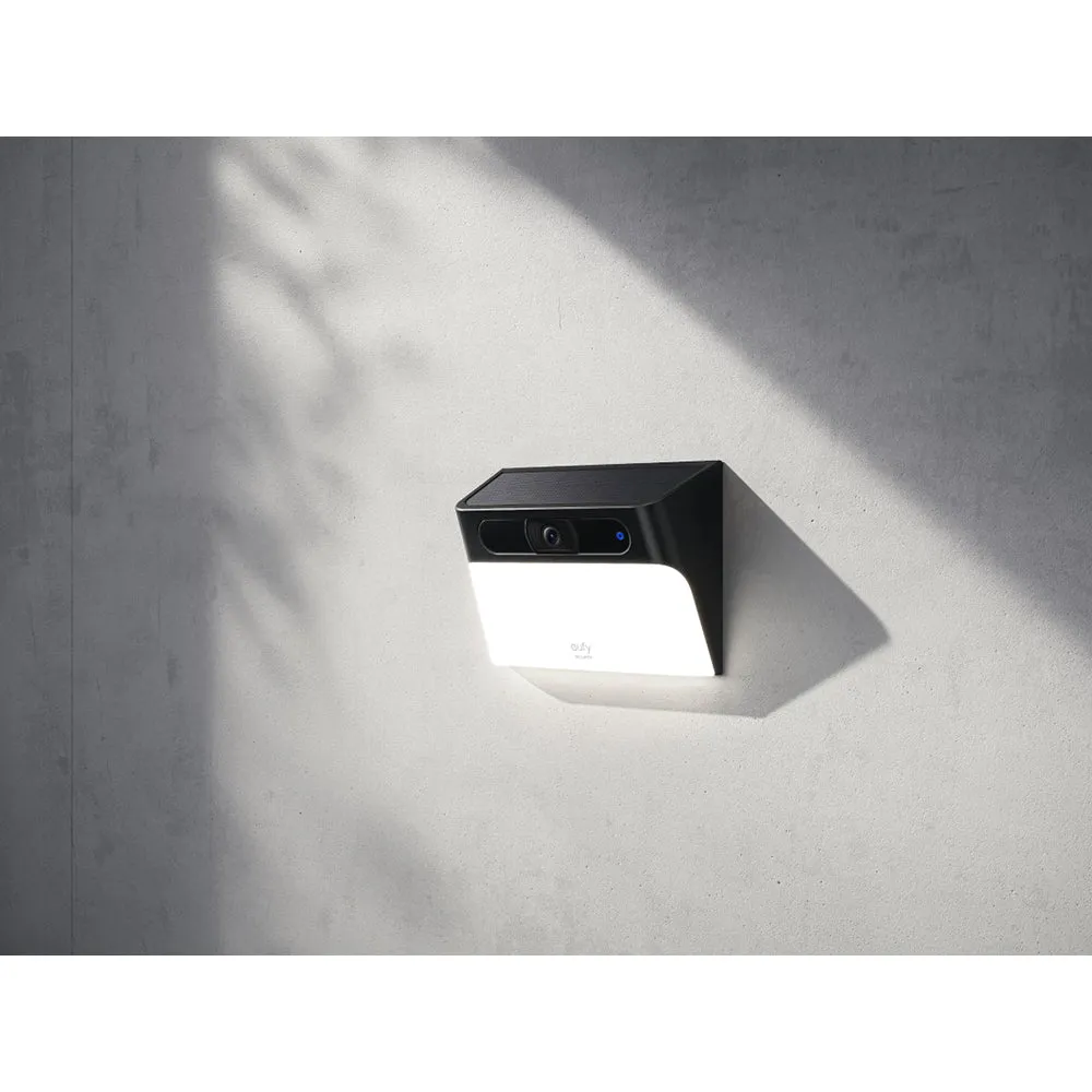 Eufy S120 Solar Wall Light Camera - Black | T81A0311