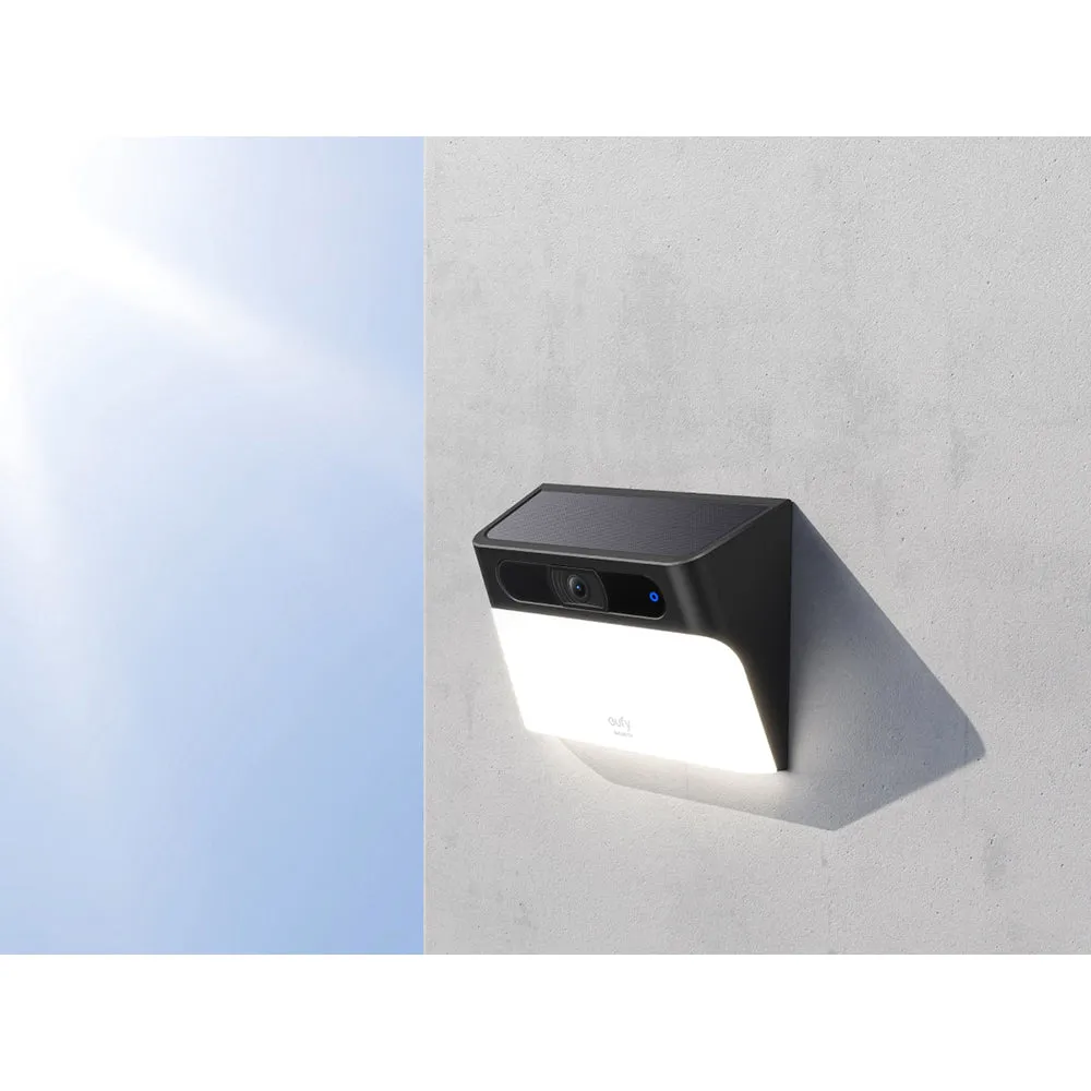 Eufy S120 Solar Wall Light Camera - Black | T81A0311