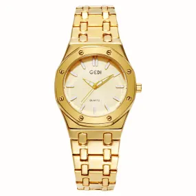 Fashion leisure stainless steel women's watches