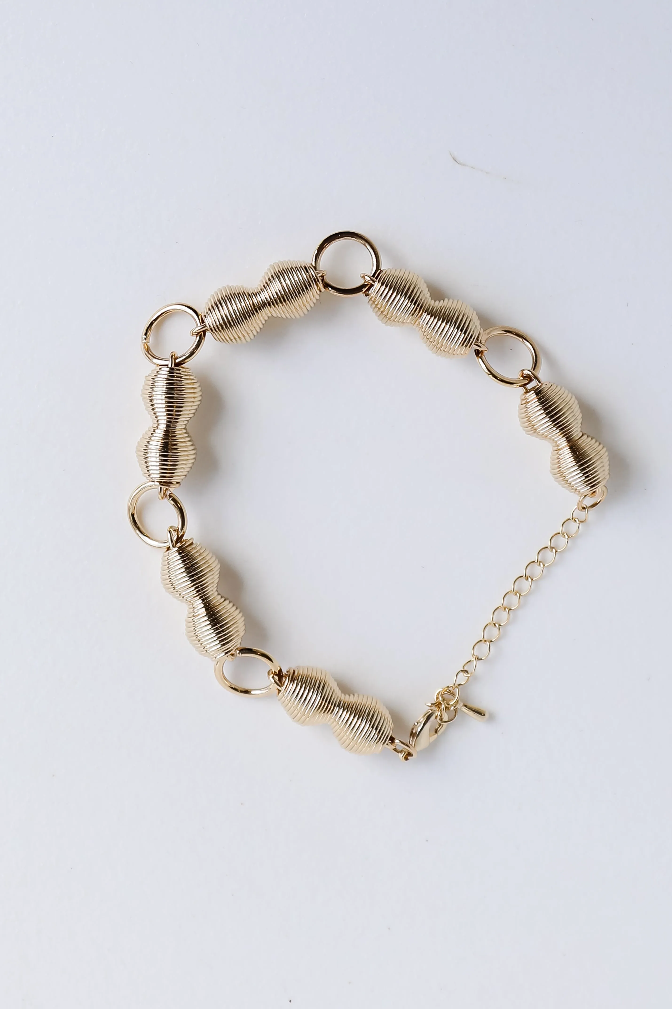 FINAL SALE - Logan Gold Chainlink Bracelet